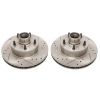 Power Stop 1990 Chevrolet Caprice Front Evolution Drilled & Slotted Rotors - Pair