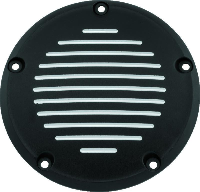 Bikers Choice 99-18 Big Twin 5 Hole Black Derby Cover