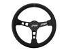 PRP Deep Dish Leather Steering Wheel - Black