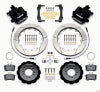 Wilwood Combination Parking Brake Rear Kit 12.88in 2013-Up Ford Focus ST w/ Lines