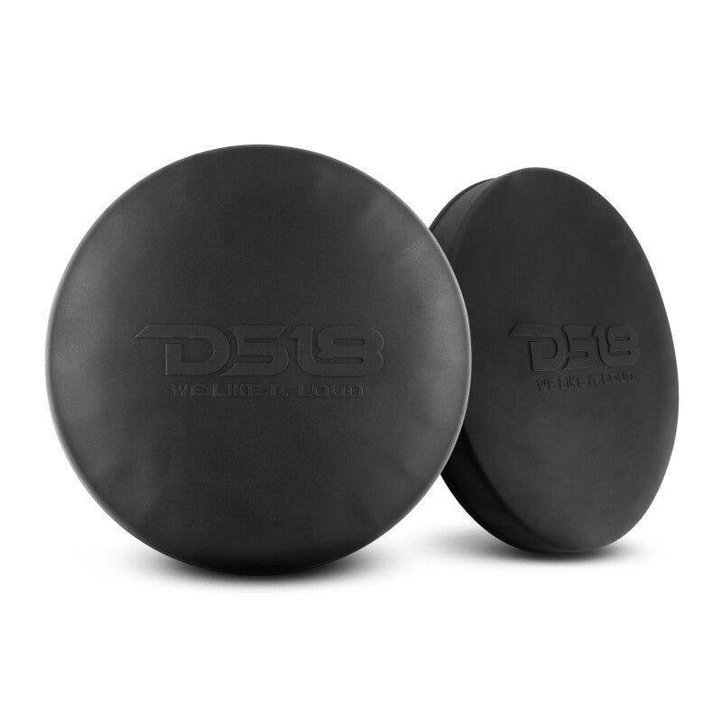 DS18 Marine Speaker Silicone Cover 12in For All Towers Speakers and Subwoofers Black