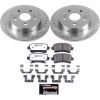 Power Stop 12-16 Buick LaCrosse Rear Z26 Street Warrior Brake Kit