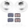 Power Stop 97-04 Mitsubishi Montero Sport Rear Z17 Evolution Geomet Coated Brake Kit