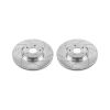Power Stop 13-19 Ford Fusion Front Evolution Drilled & Slotted Rotors - Pair