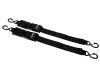 SpeedStrap 2in x 4ft Marine Transom Tie-Down Straps with Snap S-Hooks (2 Pack)