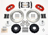 Wilwood Narrow Superlite 6R Front Hub Kit 14.00in Red 70-78 Camaro