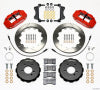 Wilwood Narrow Superlite 6R Front Hat Kit 12.88in Red 06-12 Volkswagen GTI w/ Lines