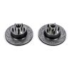 Power Stop 75-76 Chrysler Cordoba Front Evolution Drilled & Slotted Rotors - Pair