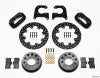 Wilwood Forged Dynalite Rear Drag Kit Drilled Rotor M-W/Lamb Ends .690in Studs
