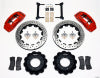Wilwood TC6R Front Kit 16.00in Drilled Red 1999-2010 GM H2 Truck/SUV 2500