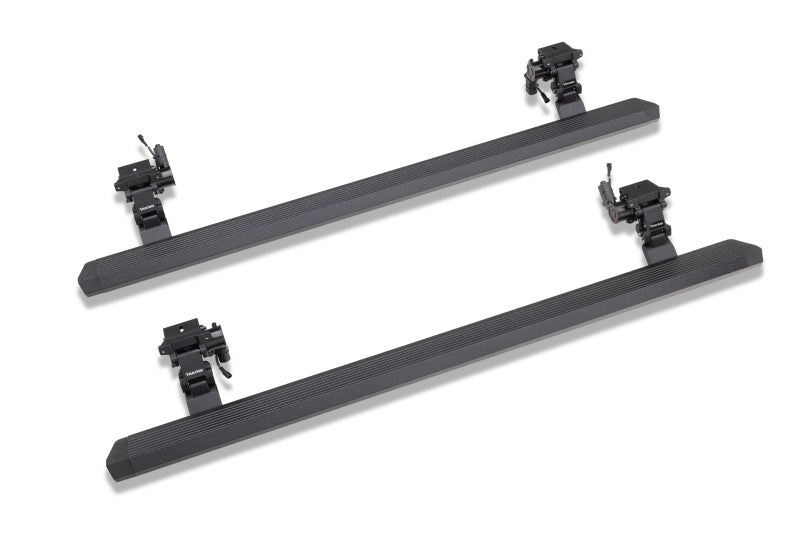 RealTruck 20-24 Jeep Gladiator CC 4dr VoltStep Electric Running Board Kit - Bedliner Coating