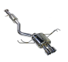 REMARK 24+ Toyota GR Corolla Dual Center Exit w/ Resonator Stainless Steel Cat-Back Exhaust