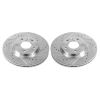 Power Stop 17-19 Buick LaCrosse Front Evolution Drilled & Slotted Rotors - Pair
