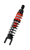Bitubo YXB0 Monoshock Rear Adjustable: Spring Preload, Red And Black Springs