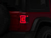 Raxiom 18-23 Jeep Wrangler JL Horizon LED Tail Lights- Black Housing- Red Lens