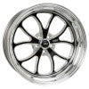 Weld S76 20x10 / 5x115mm BP / 4.8in. BS Black Wheel (High Pad) - Non-Beadlock