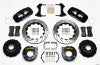 Wilwood AERO4 Rear P-Brake Kit 14.00in Drilled Big Ford New Style 2.36in Offset