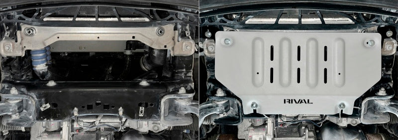 RIVAL 2015-2026 Ford F150 Expedition Aluminum Radiator Skid Plate