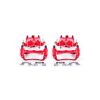 Power Stop 05-18 Nissan Frontier Front Red Calipers w/Brackets - Pair