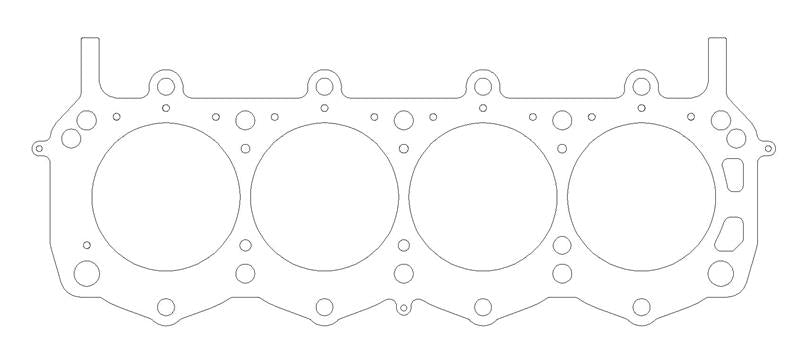 Cometic Ford Man-O-War 4.155in Bore .040 inch MLS-6 Bolt 10 Degree Head Gasket