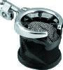 Kuryakyn Universal Passenger Drink Holder With Basket Black/Chrome