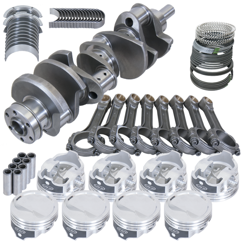 Eagle Ford 351W 4.000in Crank 6.200in H-Beam -15.8cc 4.040in Pistons Rotating Assembly