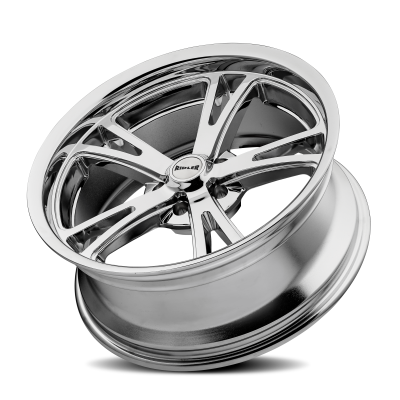 Ridler 606 17x8 / 5x114.3 BP / 0mm Offset / 83.82mm Hub Chrome Wheel