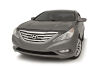 Husky Liners 11-14 Hyundai Sonata Aeroskin Hood Protector - Smoke