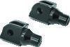 Kuryakyn Front Tapered Peg Adapter Gloss Black