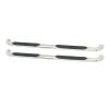 Westin 2014-2018 Chevy Silverado 1500 Dbl Cab (Body Mount) Platinum 4 Oval Nerf Step Bars - SS