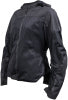 Speed and Strength Trial By Fire Mesh Jacket Black - 2XL