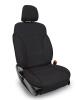 PRP 2013-2017 Subaru Crosstrek Front Seat Covers (Pair) - Black w/ Red Stitch