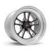 Weld S70 15x6 / 5x4.75 BP / 4.5in. BS Black Wheel (Low Pad) - Non-Beadlock