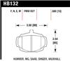 Hawk 62-81 MG MGB Black Race Front Brake Pads
