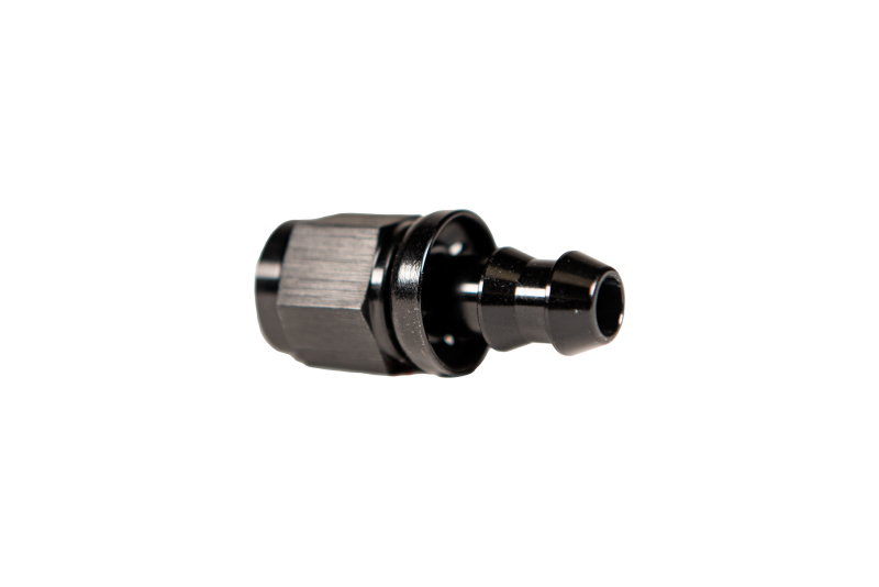 Fleece Performance Universal -8AN Straight to Hose Barb - Black