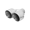Flowmaster SS Tip 2.5in.X4.0in. Double W Dual Tip