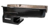 Moroso Pre-80 Chevrolet Small Block (w/Driver Side Dipstick) Wet Sump 6qt 9in Steel Oil Pan - Black