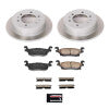 Power Stop 09-10 Hummer H3T Rear Semi-Coated Rotor Kit