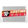 K&N HVAC Filter 16 X 25 X 2 Merv 8