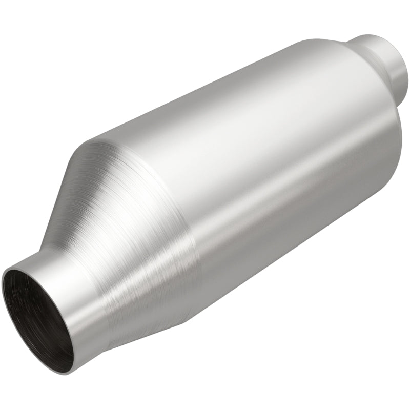 MagnaFlow 2in In/Out 4in Round Body 11.875in L Universal California Legal Catalytic Converter