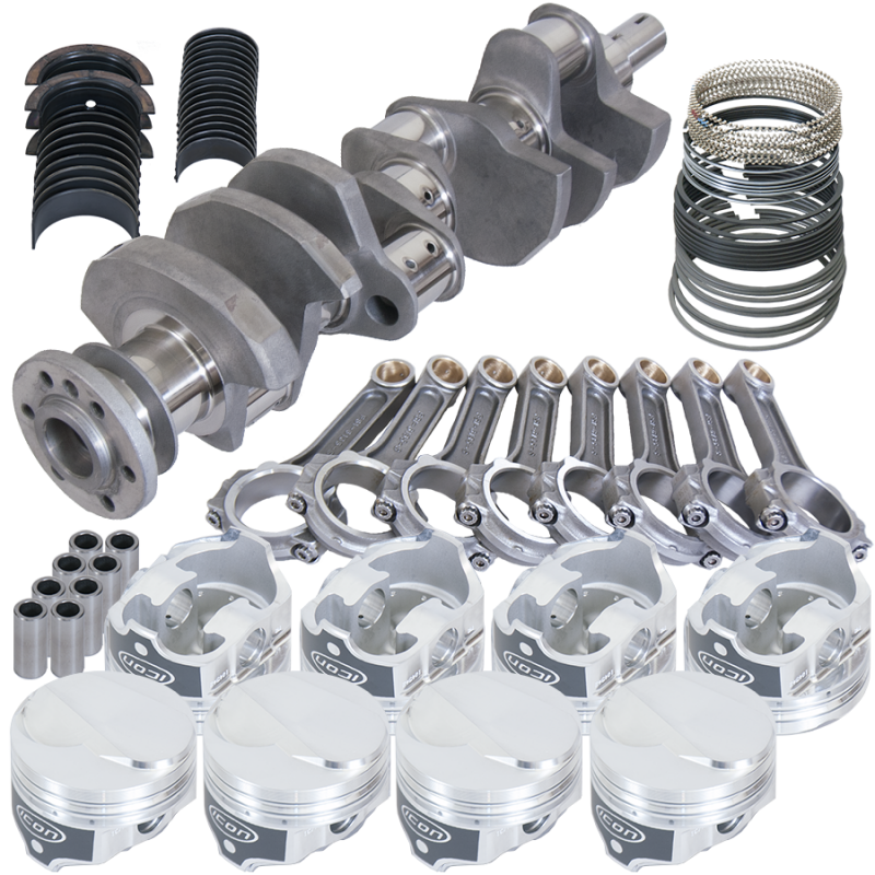 Eagle Chevy 454 4.000in Crank 6.135in I-Beam Rods 18cc Dome 4.280in Pistons Rotating Assembly