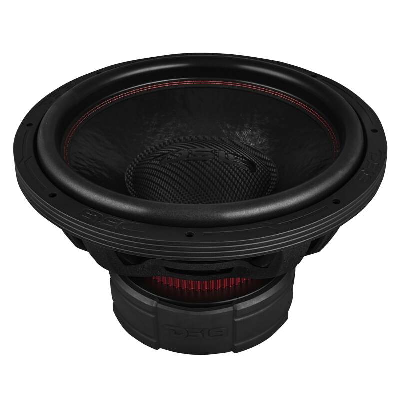 DS18 15in 2500 Watts RMS 4+4 ohm DVC Quad Stacked Magnet Reinforced Cone Subwoofers