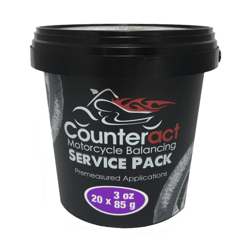 Counteract Motorcycle Balance Beads Shop Service Bucket: 20 packs - 3oz bags