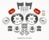 Wilwood Forged Dynalite Front Kit 12.19in Red 65-72 CDP C Body -Drum