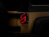 Raxiom 07-18 Jeep Wrangler JK Axial Series Trident LED Tail Lights- Black Housing (Smoked Lens)