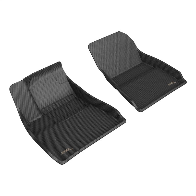 3D MAXpider 2024+ Tesla Model 3 Kagu 1st Row Floormat - Black