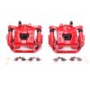 Power Stop 11-17 Nissan Juke Rear Red Calipers w/Brackets - Pair