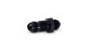 Vibrant -3AN Flare Straight Bulkhead Adapter Fitting - Aluminum
