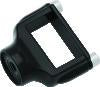 Kuryakyn Side Mount License Plate Holder Clamp 86-22 XL Models Gloss Black