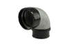 Turbosmart Turbo Adapter Compressor Outlet 2.50in to 90 Elbow Hose Barb 2.50in